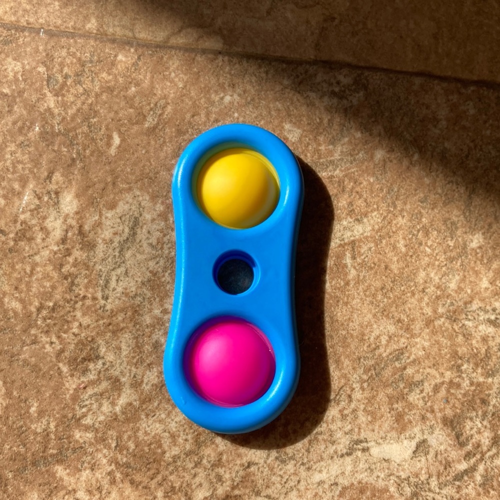 Colorful pop it